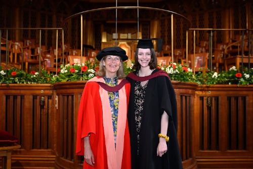 Dr Sarah Fane with daughter Antonia_article
